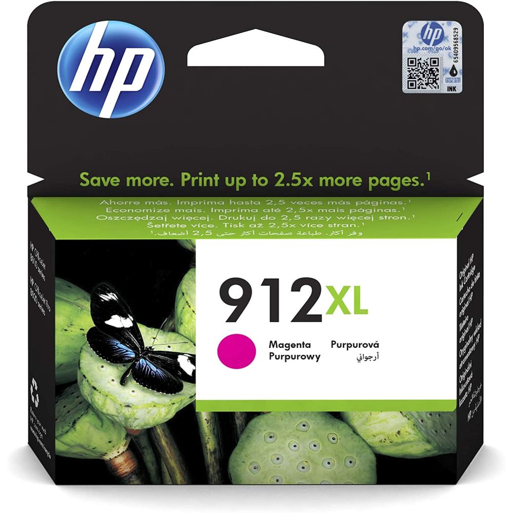 Cart HP N°912XL Magenta - 3YL82AE - OfficeJet 80XX / 825Pages //