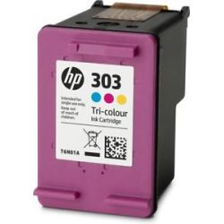 Cart HP N°303 Couleurs - T6N01 - Envy Photo 62XX, 71XX, 78XX //