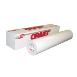 Roul. Orajet 3105 - 1370mmx50m Vinyl Polymère blanc brillant 100µm **