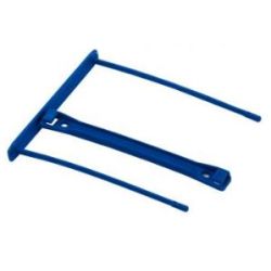 Fastener Relieur Universel en plastique Bleu - Max: 10cm - Par 50 //